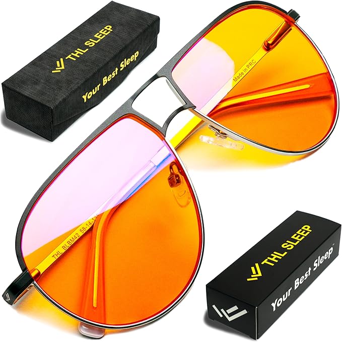 THL Sleep Amber Gaming Glasses